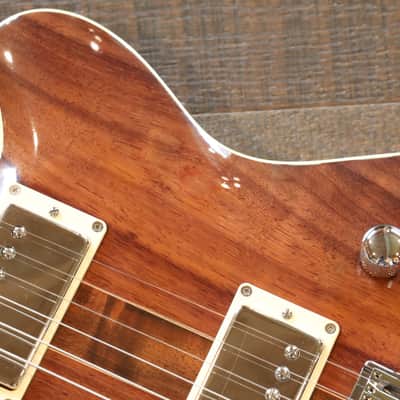 Sweetwood Rosewood Double-Cut Natural Electric Guitar + OHSC (5673) image 6