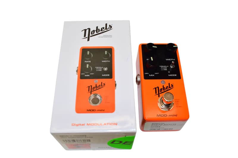 Nobels MOD-mini Modulation Guitar Effects Pedal w/ Box image 1