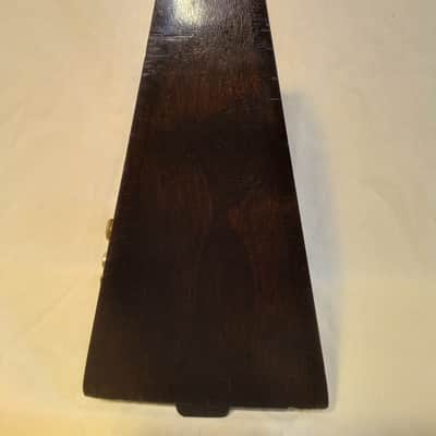 Fully Restored Antique Wood Bell Metronome de Maelzel by Seth Thomas Clocks Dark Walnut, Lacquered Brass Trim,  Beats Evenly image 11