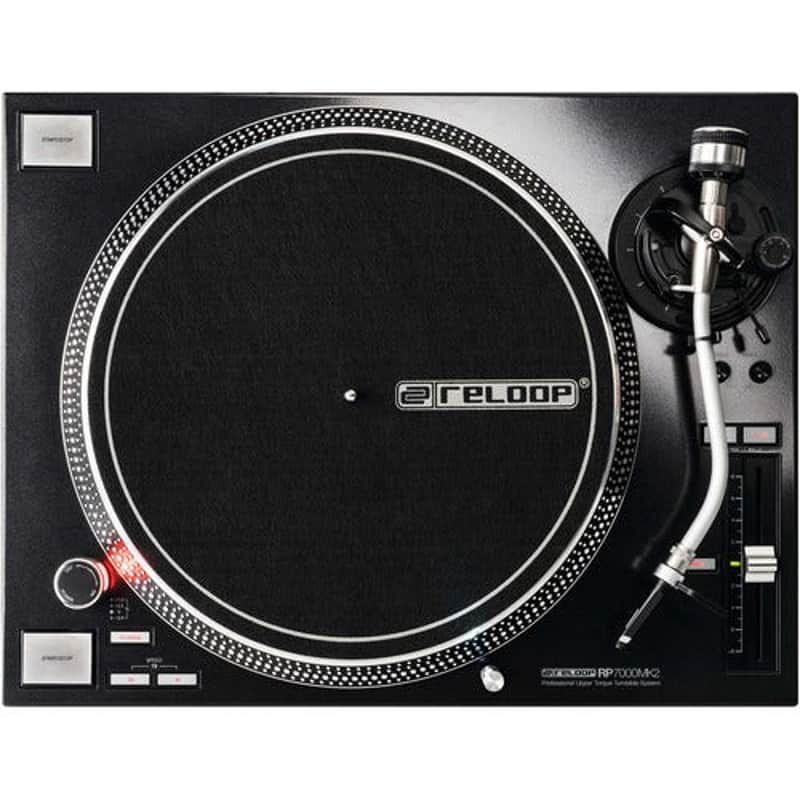 Reloop RP-7000-MK2 Professional High Torque Turntable - Black image 1