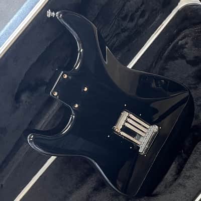 Chandler  Stratocaster Body 1980s - Black image 3