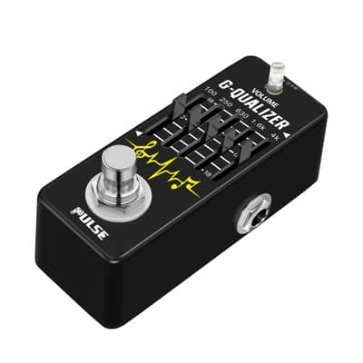 Pulse Technology G-Qualizer PT-17A Mini Guitar 5-Band Graphic Equalizer EQ Pedal image 4