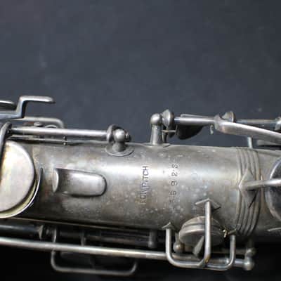 An Antique 1920's Wm. Frank & Co. C Melody Saxophone a Good Sax for Jazz   as-is   # 9 S image 12
