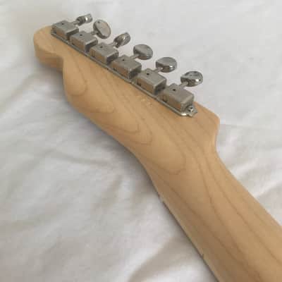 Electric Guitar - Reclaimed Fir with Milk Paint - T-Style - Milk and Honey 037 image 8