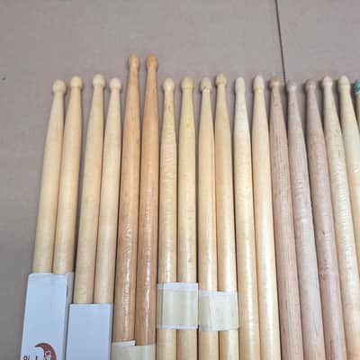 Lot of 16 Pairs of Drum Sticks 5A 5B 2B Rock Various Brands Lot 82-639 image 5