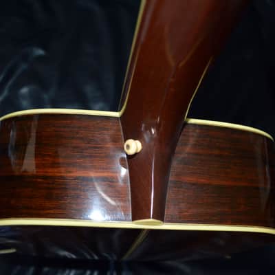 Santa Cruz 1990 D-28H 100 Yr. old Brazilian Rosewood German Spruce Master Grade Herringbone Binding image 9