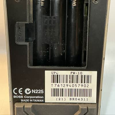 Boss PW-10 V-Wah 2002 - 2010 - Silver image 9