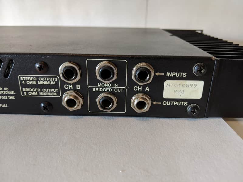 ADA MicroTube 200 Black 200 Watt Tube Power Amp Made In USA