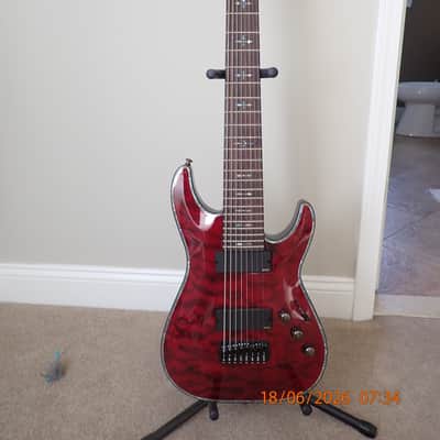 Schecter Hellraiser C-8 Electric Guitar 2022 - Black Cherry image 1