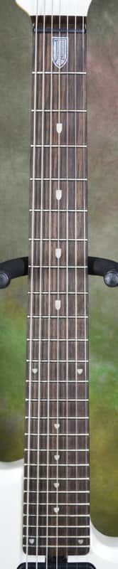 Sterling by Music Man JP70D John Petrucci 7 String Pearl White