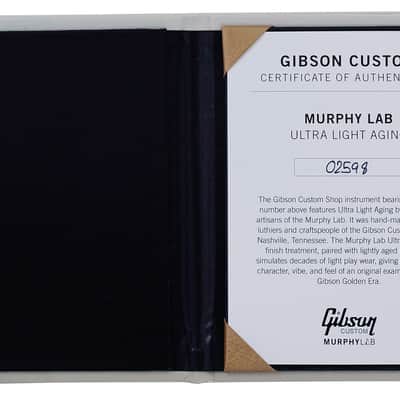Gibson Custom Shop Murphy Lab '60 Les Paul Standard Reissue Ultra Light Aged 2022 - Orange Lemon Fade image 12
