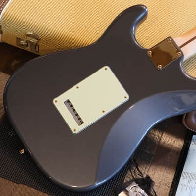 Minty! 2019 Fender Custom Shop '57 LTD Roasted Stratocaster Electric Guitar Aged Pewter NOS + COA OHSC image 14