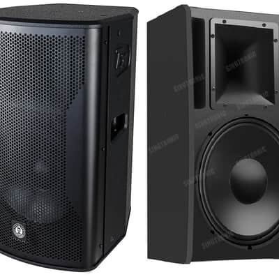 Singtronic Professional 4000W Self-Powered Karaoke Speaker System (Pair) image 3