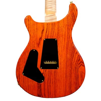 PRS Wood Library Custom 24 10-Top Flame - Burnt Maple Leaf image 2