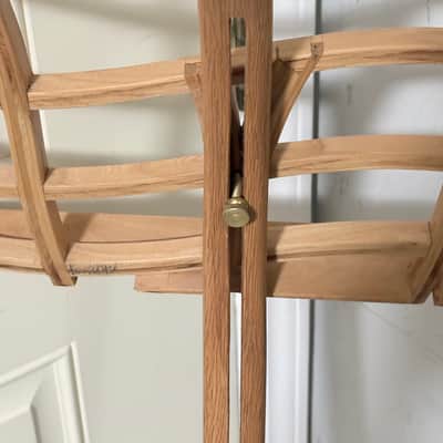 ken Roberts Steam Bent Handcrafted Music Stand Pristine Well Preserved Condition N/A N/A - Stem Bent Handcrafted image 6