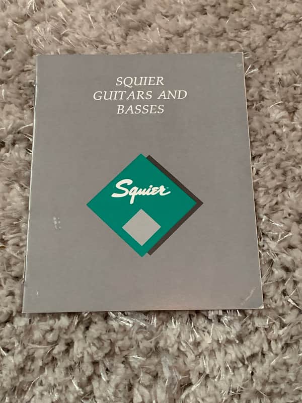 Squier Owners Manual Standard Stratocaster Contemporary Telecaster Precision Bass Jazz Bass image 1