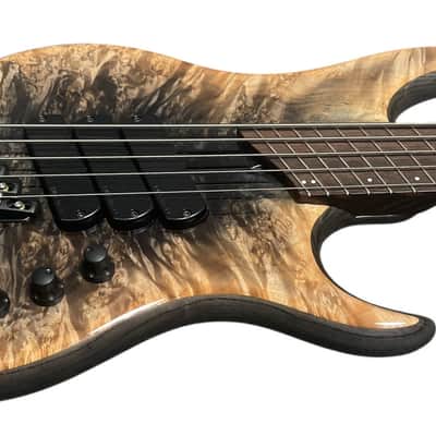 Dingwall Z-5 Bass, Faded Black Reverse Burst / Wenge *Pre-owned in AS NEW CONDITION image 3