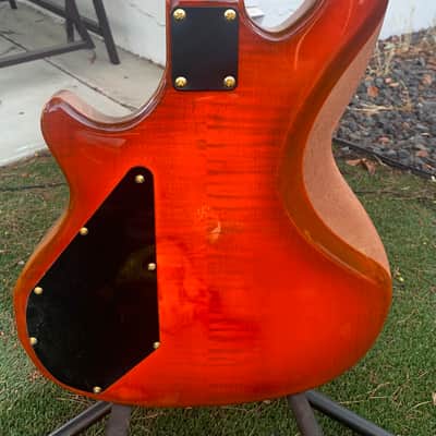Octave Wals mk2 tribute 2022 Orange flame burst image 6