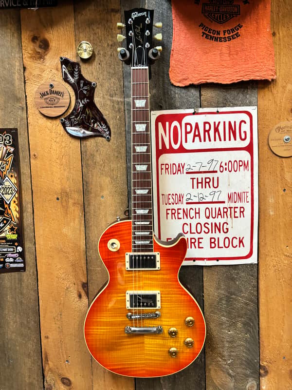 Gibson Custom Shop Class 5 Les Paul 2005  - Tangerine Burst image 1