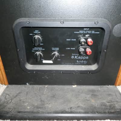 Infinity Kappa 8 audiophile speakers. Excellent Original Condition 1989 Wood image 10