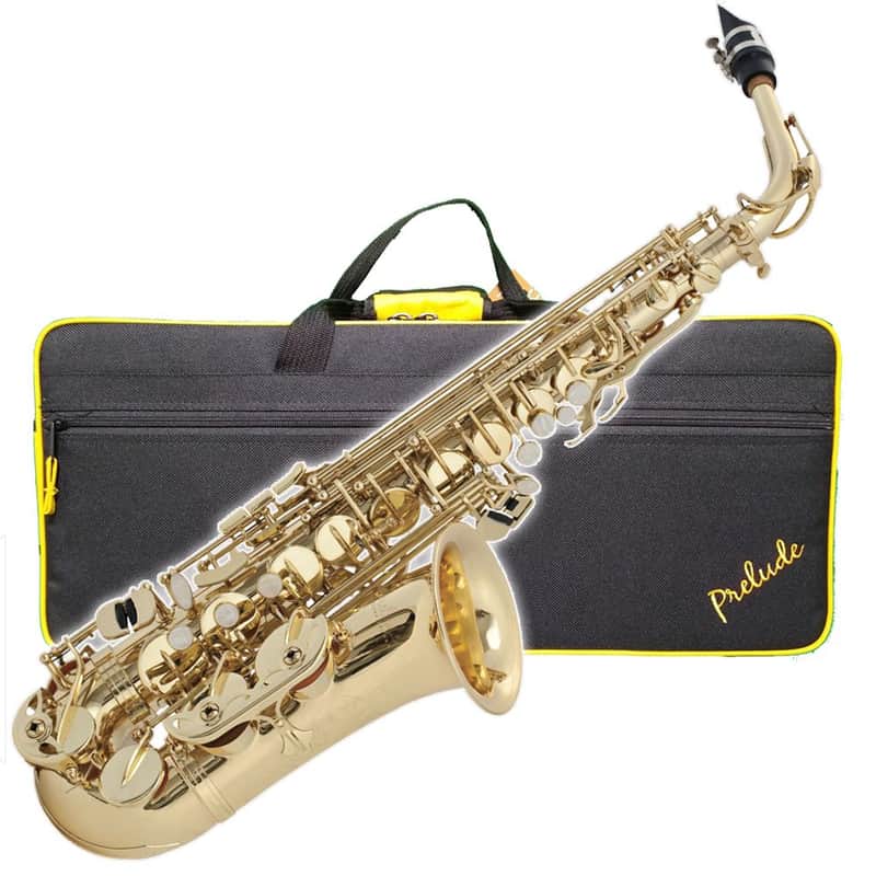 Selmer AS711 Prelude Student Model Alto Saxophone Gold Lacquer image 1