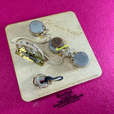 General Vintage Tone® 1966–1969 True Historic Wiring Harness for Stratocaster® CBS – 1966 / 1969 Harness image 3