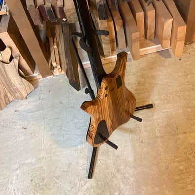 Handmade Custom 6-String Headless Electric Guitar | Original Design | Ready to Ship Premium craftsmanship, exceptional tone, and a one-of-a-kind playing feel. Handmade Custom 6-String Headless Electric Guitar | Original Design | Ready to Ship 2026 - Black image 10
