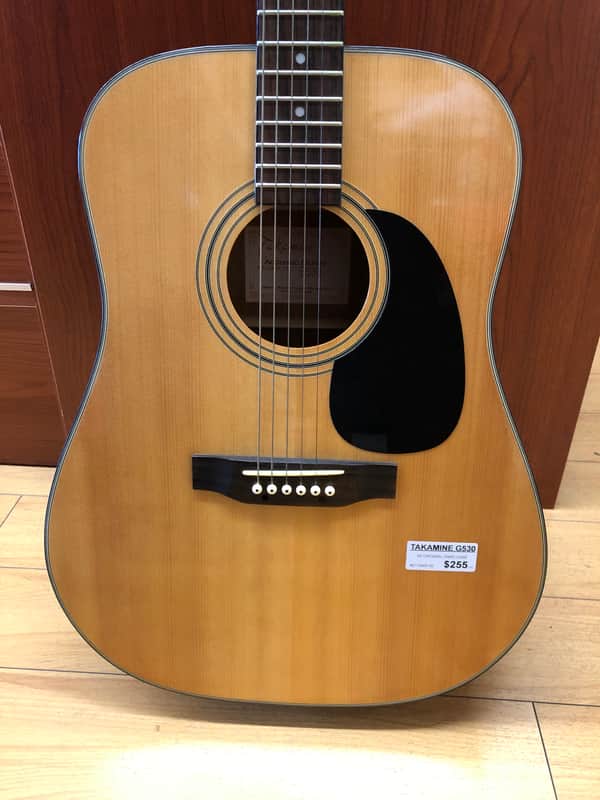 Takamine G530 Classic Acoustic Guitar w/ original Hard Case image 1