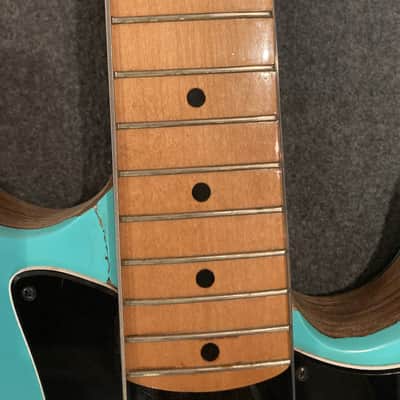 Mod squad Tiki-Caster 70’s - Turquoise image 16