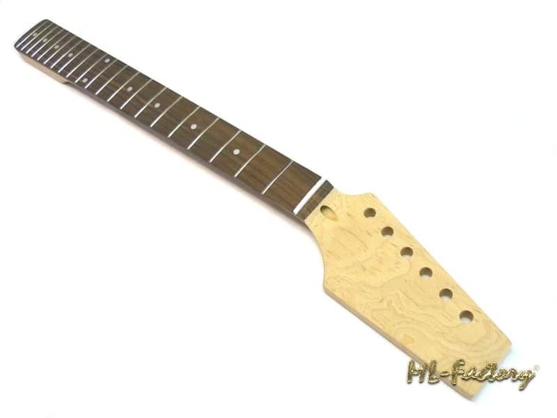 Paddle Neck / Hals ML-Factory® 21 Bünde, Ahorn/Palisander unbehandelt image 1
