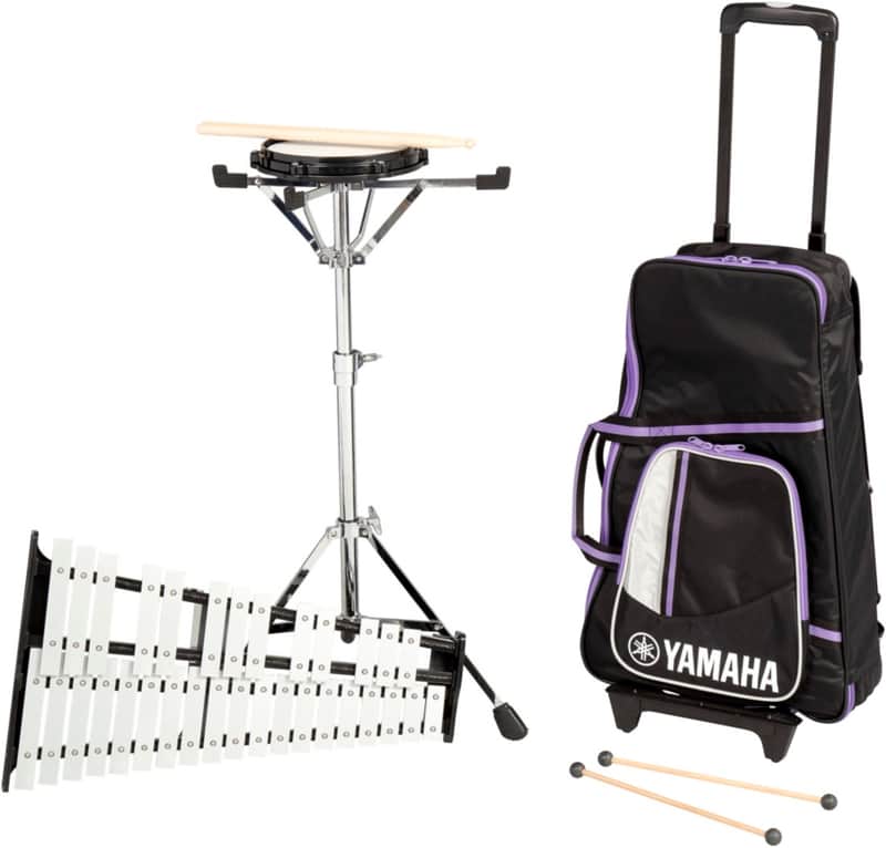 Yamaha SPK-285R Bell Kit with Backpack and Rolling Cart image 1