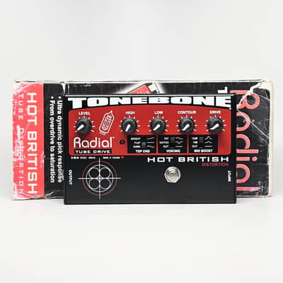 used Radial ToneBone Hot British Distortion, Very Good Condition with Box & Power Supply image 1