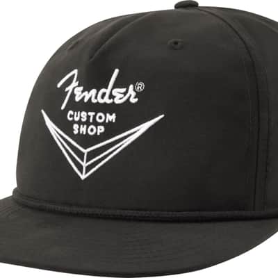 Genuine Fender Guitars Custom Shop Logo Hat, Black, One Size image 1