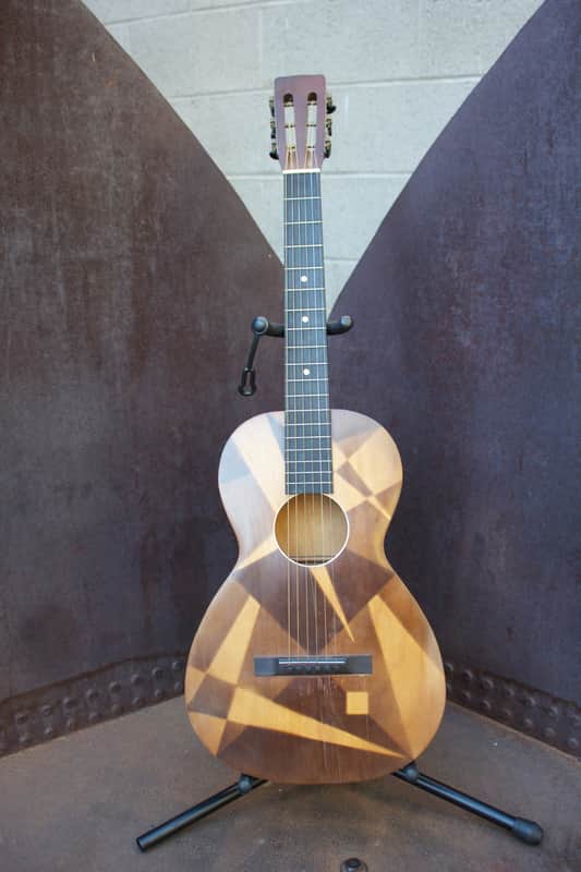 Vintage Harmony Art Deco Parlor Guitar image 1