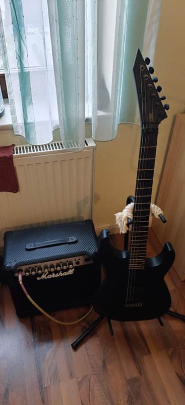 ESP LTD M-Black Metal 2019 - Present - Black Satin image 1