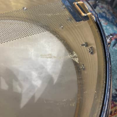 Slingerland - 5.5x14" No. 140 Artist Brass Snare Drum, 1985–1989, Lacquered Brass image 18