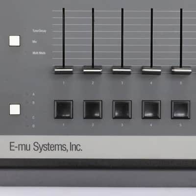 Vintage E-mu SP-1200 Sampling Drum Machine Sampler Black Reissue #42750 image 6