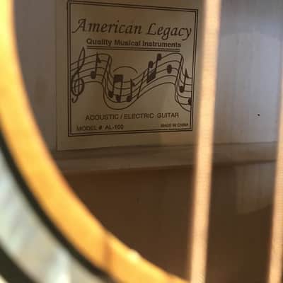 Esteban American Legacy AL-100 Acoustic image 7