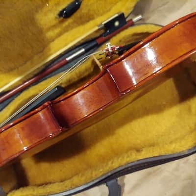 Kyoto Suzuki 110 size 1/4 violin, Korea 1992, case&bow, Very Good Condition image 9