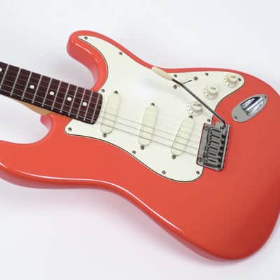 1988 Fender Strat Plus - Rare Fiesta Red Finish! Lace Sensor Pickups image 6