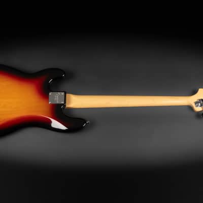 2005 Fender 60th Anniversary American Precision Bass Custom Fretless - 3-Color Sunburst | USA 4-String Boutique Ebony Fretboard | Case image 10