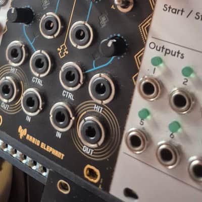 Rabid Elephant Natural Gate LPG Eurorack Module 2010s - Black image 2