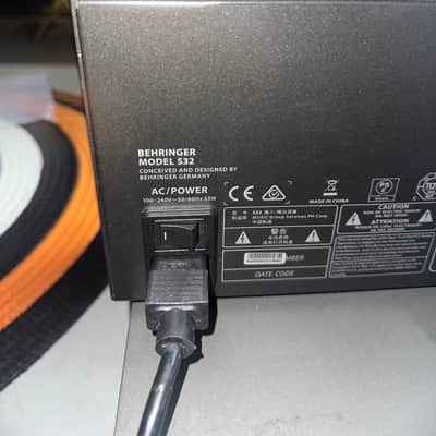 Behringer X32 & S32 Digital Snake IO Box 32 Preamps 16 Outputs 2015 - Present - Black image 2