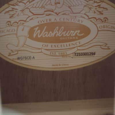 Washburn WG7SCE-A New Natural image 5