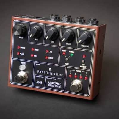 Free The Tone Ambi Space Reverb AS-1R 2016-present - Black and Metallic Brown image 1