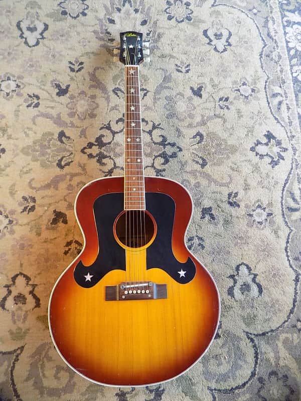 Aria HF-9441 Everly Brothers Jumbo 1978 circa Sunburst image 1