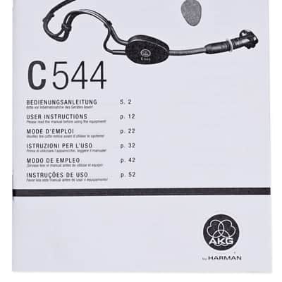 AKG C544 L Sports Fitness Headset Microphone Mic For Workout Yoga Spin Pilates image 9