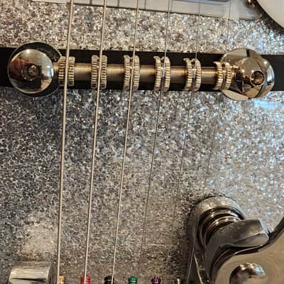 Gretsch G6129T Silver Sparkle Jet guitar image 17