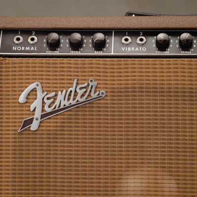 1962 Fender Pro Amp 6G5-A 1x15" Combo w/ JBL D130 & Flight Case #59044 image 5