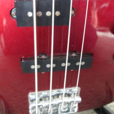1990 Ibanez EX Series EXB-404 - Burgandy Red image 15